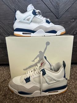 AIR Jordan 4 SB “Navy” (USED) Size 13 men’s OG all (see photos)