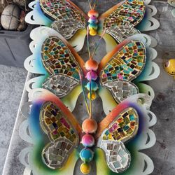 Metal Butterflies Decoration