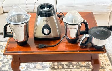 Preethi Steele Mixer Grinder with Jars