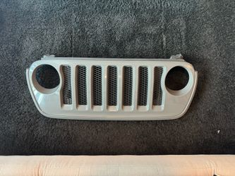 Jeep Wrangler Grill Painted