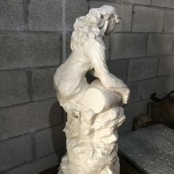 Beautiful Vintage Sculpture  - 37” H / 15” W - Asking $45