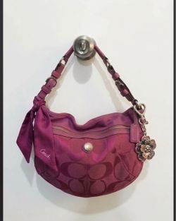 Pink vintage coach