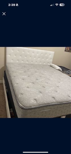 Bed frame with storage