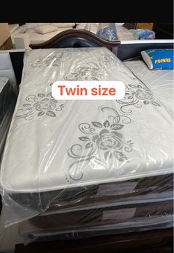 Twin deluxe mattress only