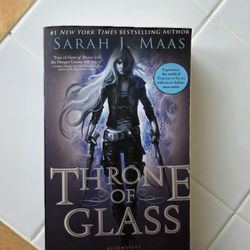 Original Cover THRONE OF GLASS Sarah J Mass