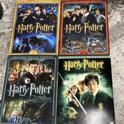 Harry Potter 4 different DVD Sets.