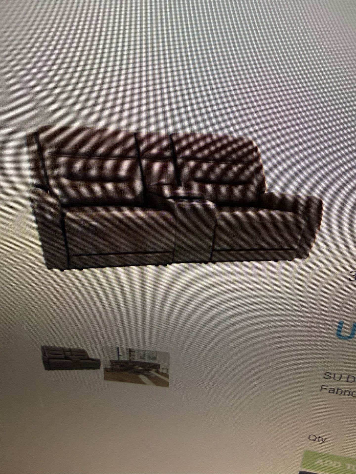 Top Grain Leather Power Reclining Love Seat On Clearance