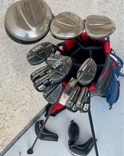 Adams Idea Tech V3 Hybrid-Iron golf club Set +Bag 4,5,6Hy 789PWGW irons Bassara 60g R flex Redline Driver:3w,5W putter LW