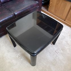Modern Black Acrylic Coffee Table