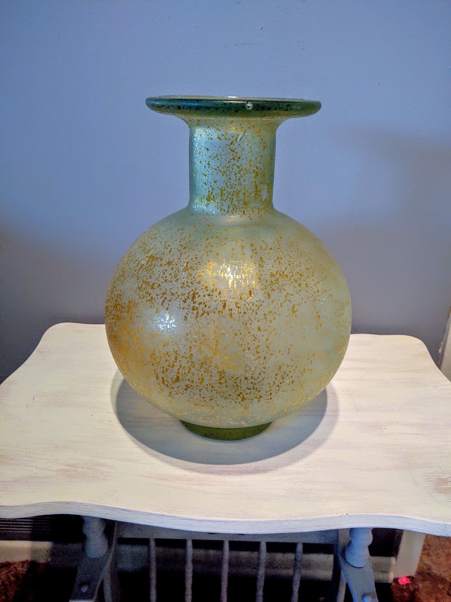Ancient Roman Glass Bottle Reproduction