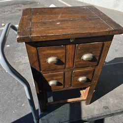 Pottery Barn Antique Nightstand 