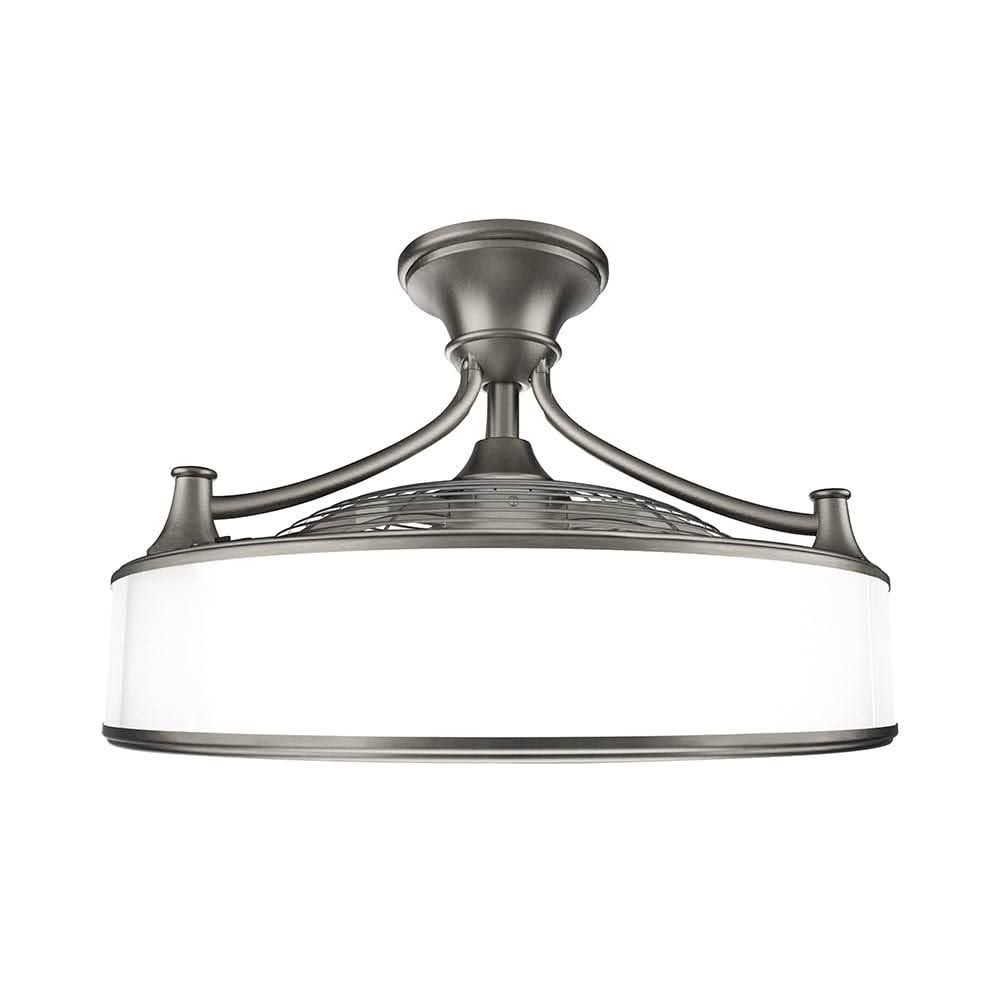 Modern LED Fan Fandelier with light Indoor / Outdoor