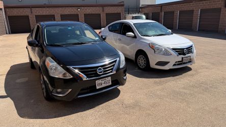 2 2015 Nissan versa cheap