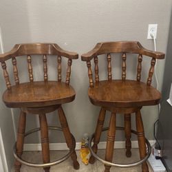 Two Bar Chairs