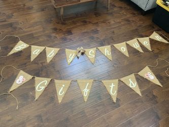 Rustic Baby Shower Decorations
