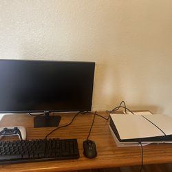 PlayStation 5/180hz KTC Monitor/ Razor Huntsman keyboard/Logitech 903 wireless and wired(mouse)