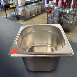 Stainless Steel Food Pan Sixth size 