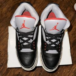 Air Jordan 3 Black Cement 2018