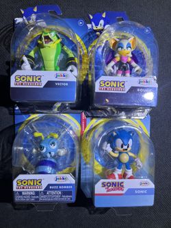 Sonic Figures Lot Of 4