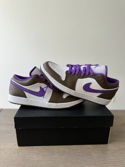 Air Jordan 1 Low Purple Mocha