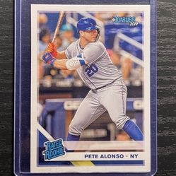2019 Donruss Panini Pete Alonso Rookie Baseball Card #255