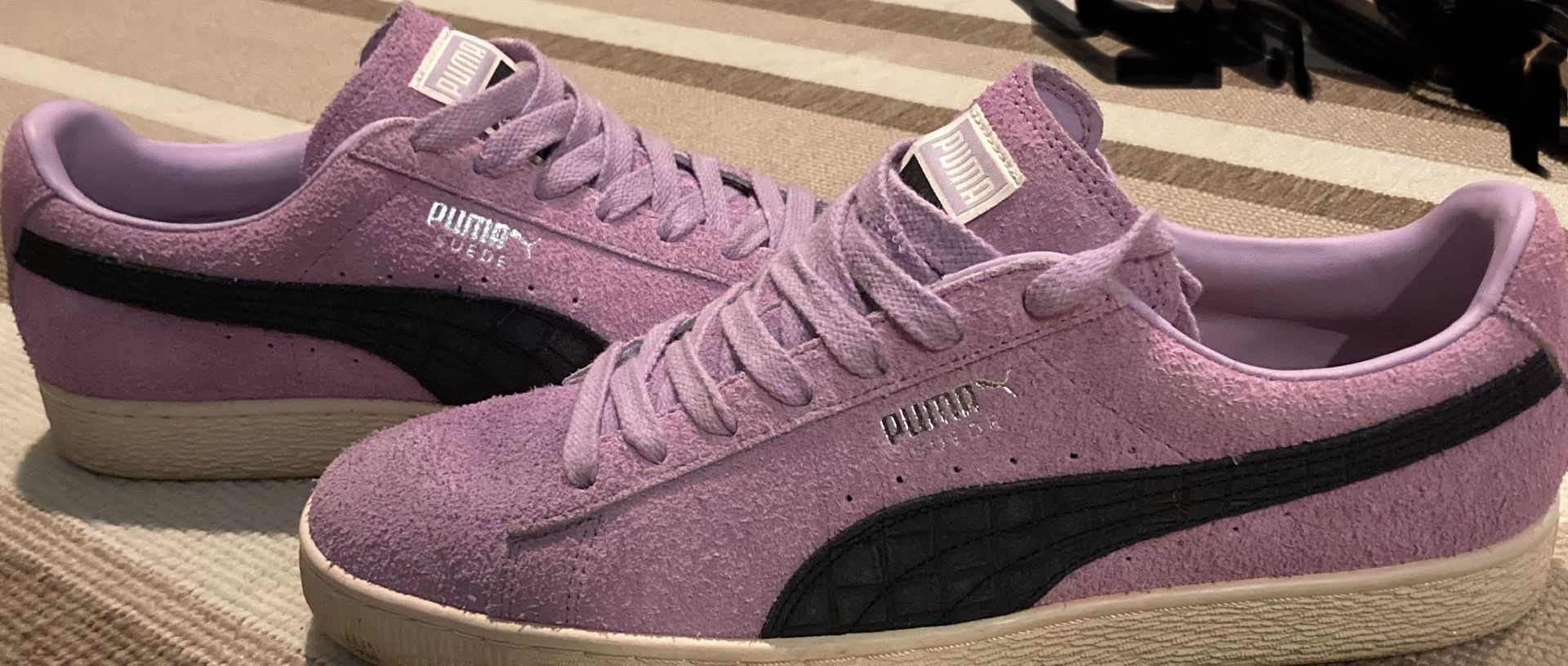 Puma Men’s Sneakers Size 11-Purple Suede