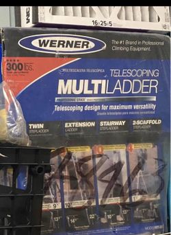 Brand New Werner 22 ft Adjustable Ladder 