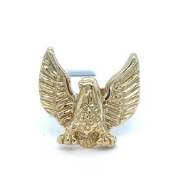 14KT Yellow Gold Eagle Ring 7.90g Size 9 190339