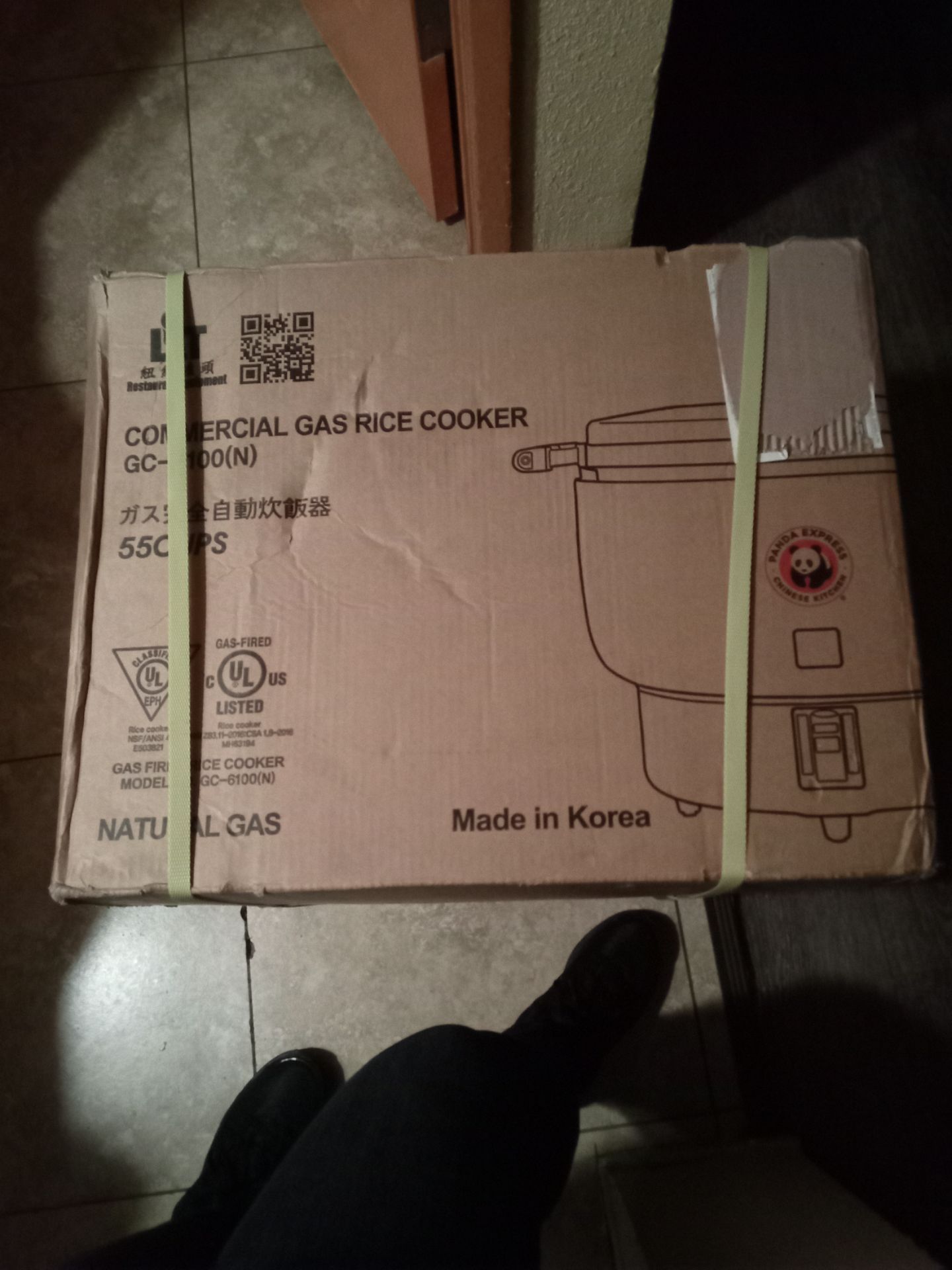 Commercial Gas Rice Cooker