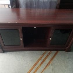 Wood TV Stand