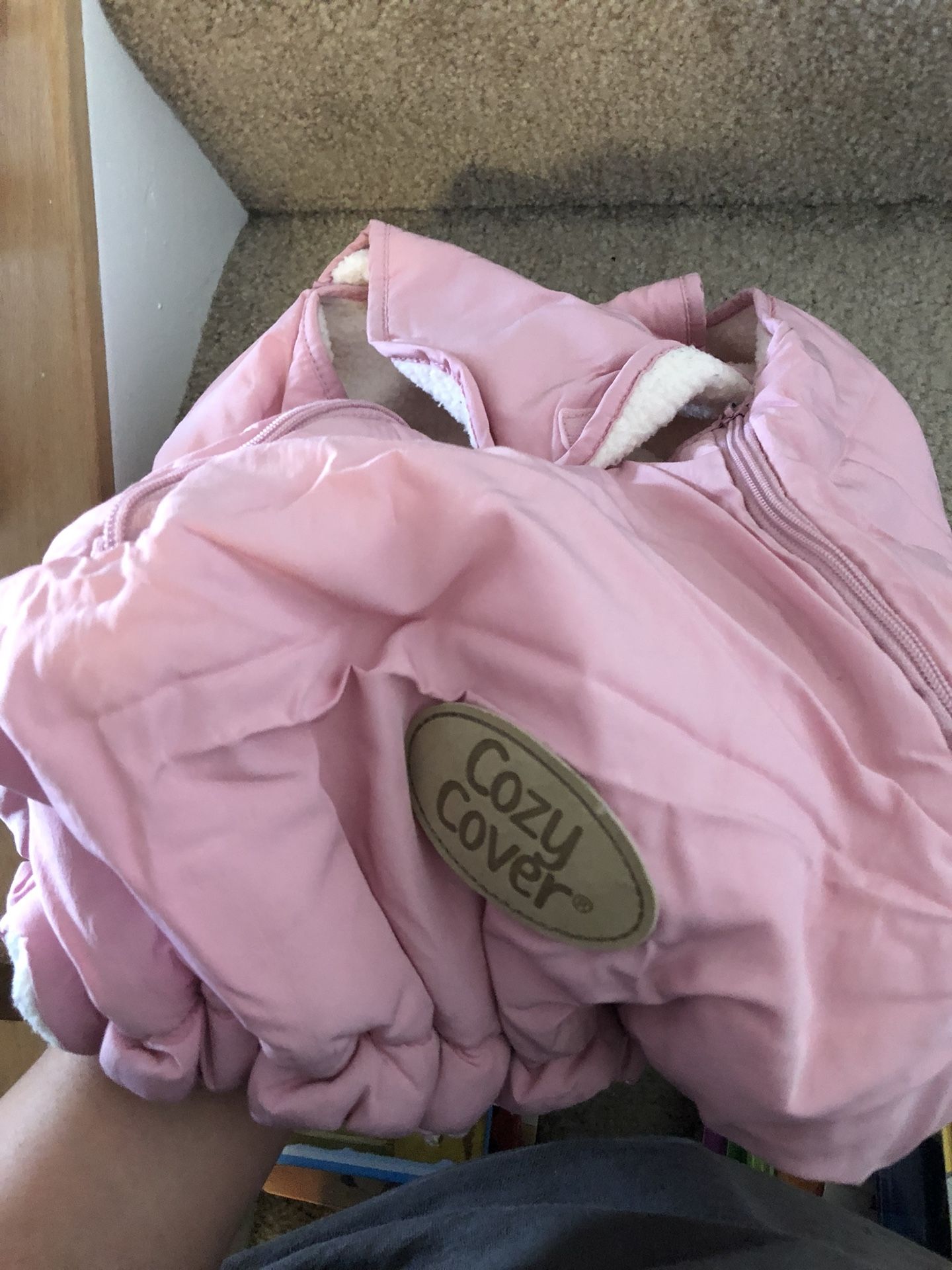 Cozy cover for car seat