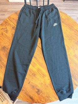 Nike Fleece Jogger Sweatpants Black medium