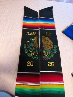 Graduation stola zarape style $30
