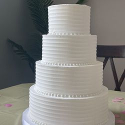 Faux Wedding Cake