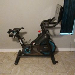 Prosport Indoor Stationary Bike With 2 3lb Weights. 