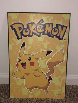 Pokémon Wall Art  13x19