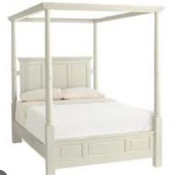 Pier 1 Imports  Queen Canopy Bed