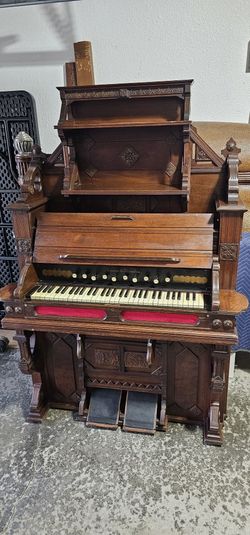 Antique and Very Unique Air Piano / Organ
