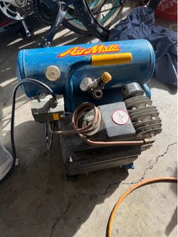 Compresor doble tanque air mate emglo