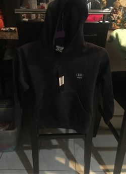 Brand new Audi sweatshirt for size small youth brand new navy blue