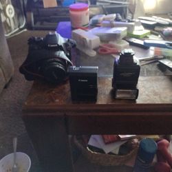 Canon Camera never used. Only Took It Out The Box Once