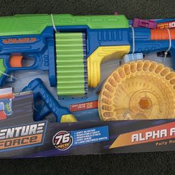 ADVENTURE FORCE AUTOMATIC NERF TYPE GUN NEW