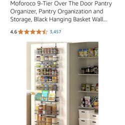 Over The Door Pantry Organizer 