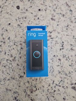 Ring wired doorbell camera