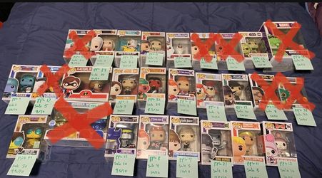 Funko Pop Lot