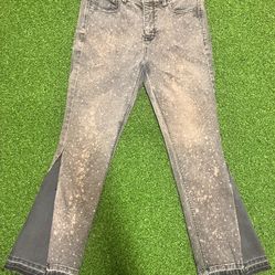 Rhinestone Flare Womens Jeans