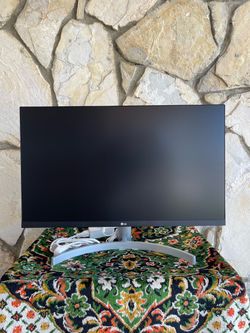 LG 27” 1080p Monitor