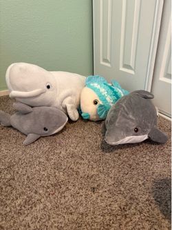 Ocean stuffed animals