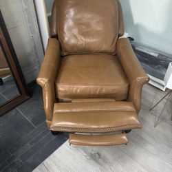Leather Reclining Chair 