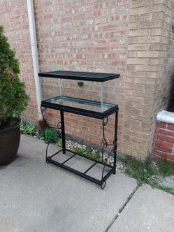 Aquarium Fish Tank With Base Holder Stand